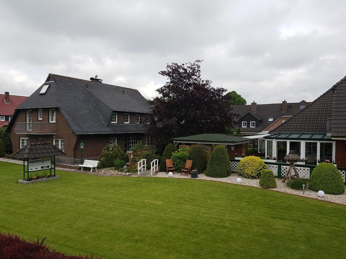 Bed and Breakfast Hausnordlicht Dachspitze Dornumergrode Exterior foto